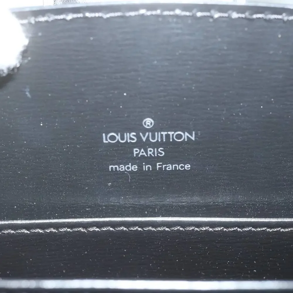 LOUIS VUITTON Epi Capuchin Shoulder Bag Black M52342